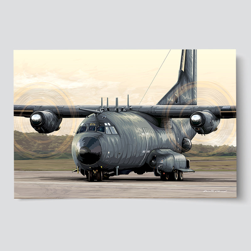 Transall C 160 Gabriel - Departure on mission