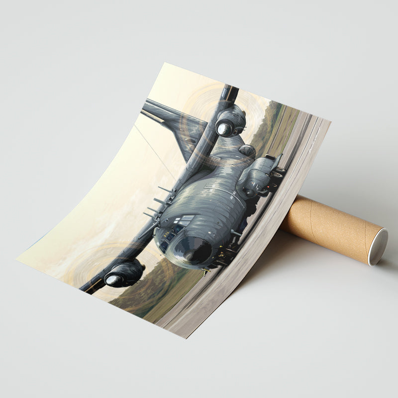 Transall C 160 Gabriel - Departure on mission
