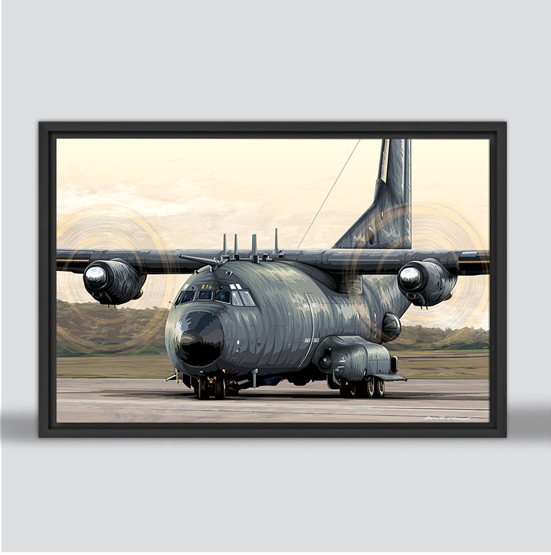 Transall C 160 Gabriel - Departure on mission