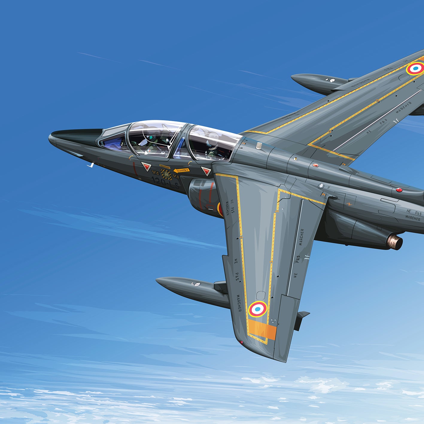 Alpha Jet - School