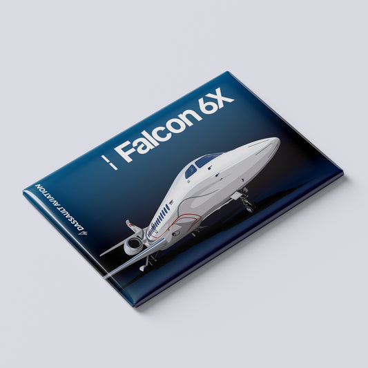 Magnet illustré Falcon 6X