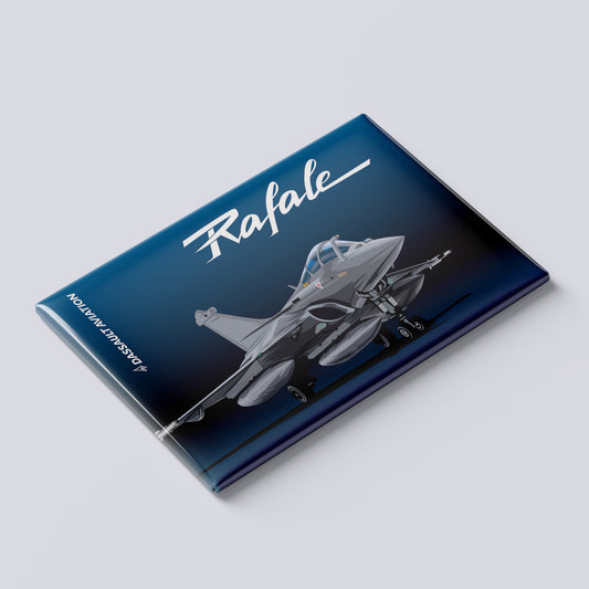 Magnet illustré Rafale