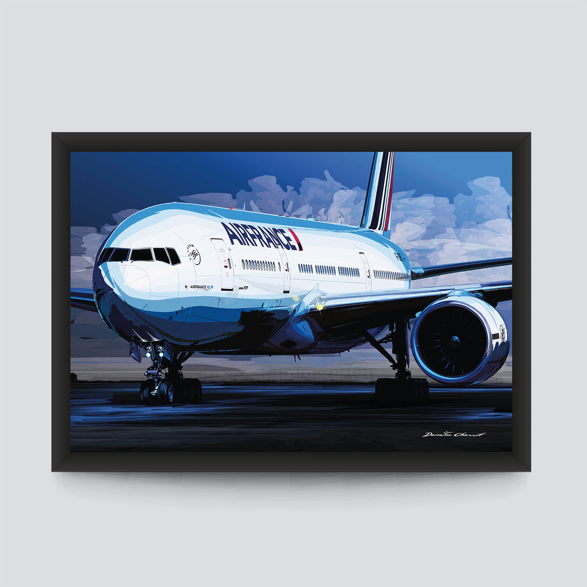 Petit cadre - Boeing 777 - Air France