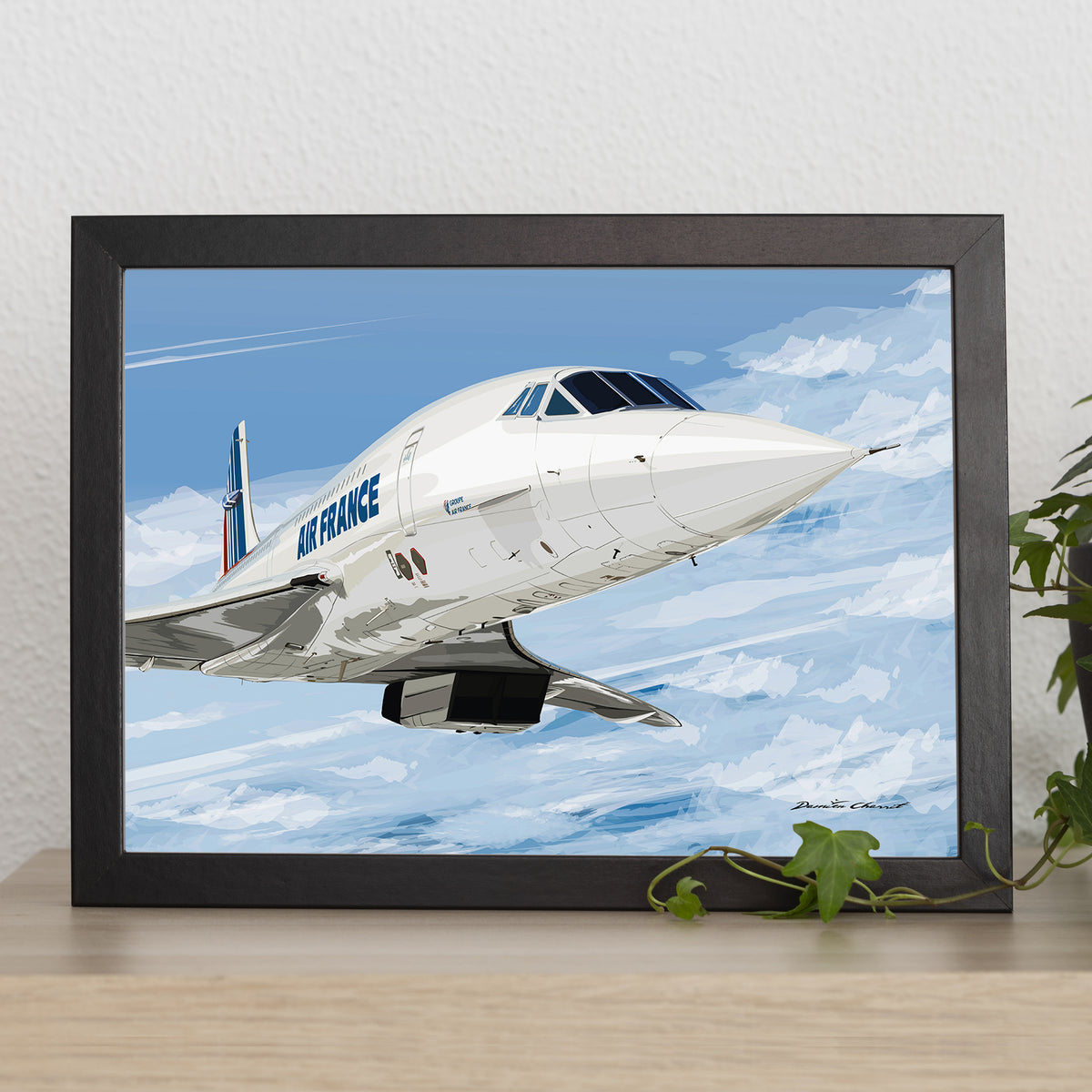 Petit cadre - Concorde - Air France