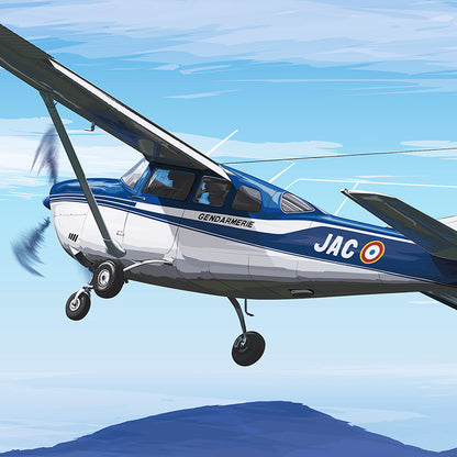 CESSNA 206 - Gendarmerie