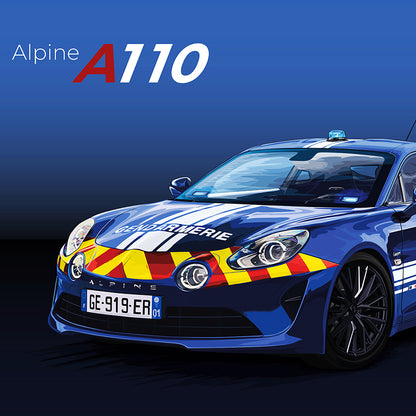Alpine A110 - Gendarmerie